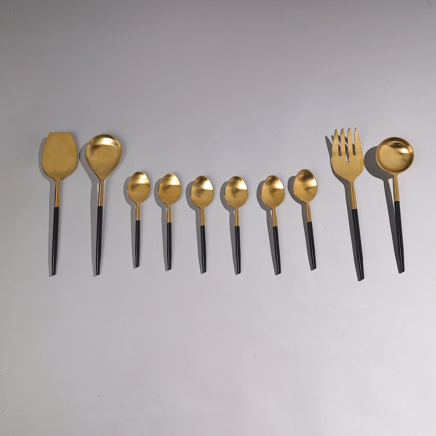 Antique Brass Cutlery Set