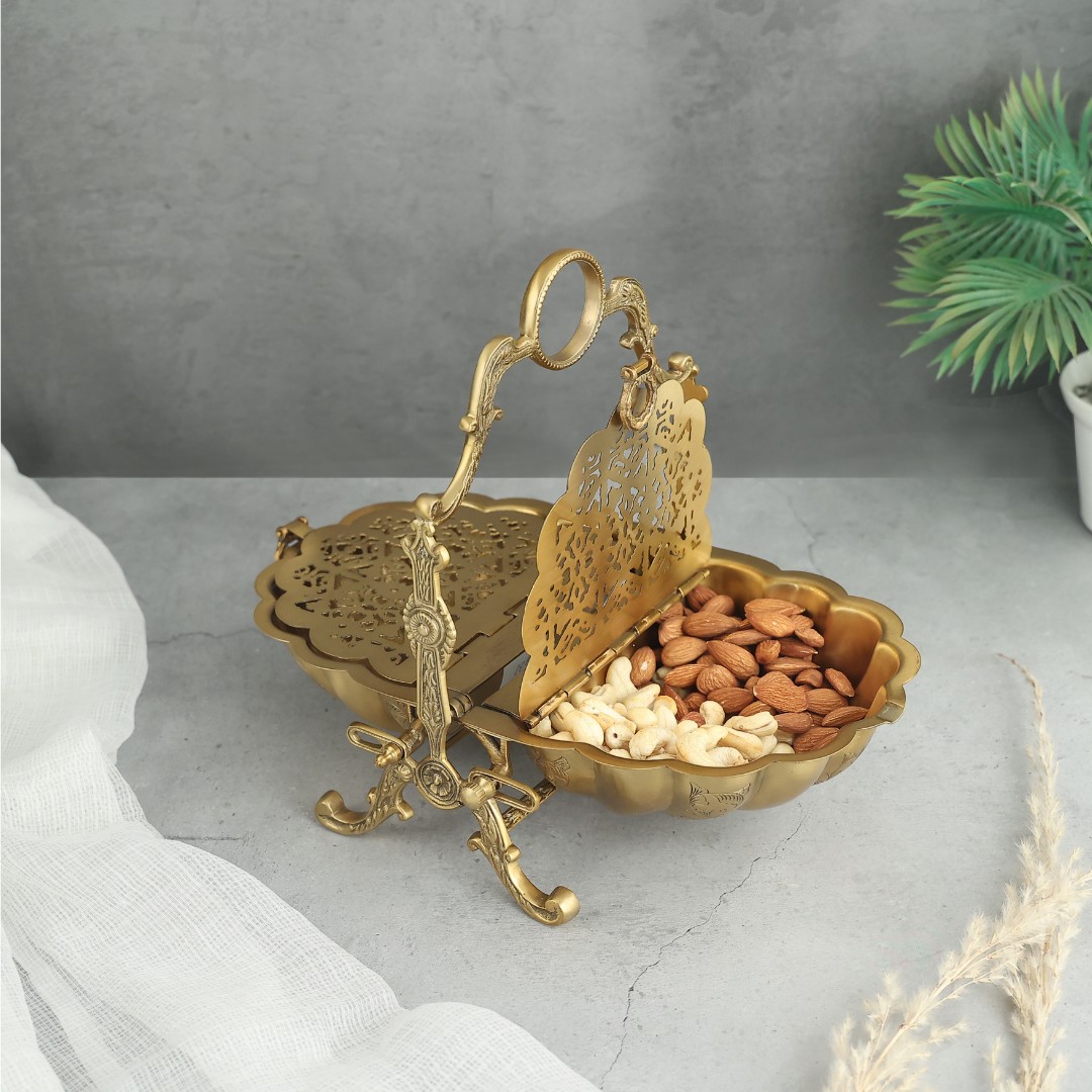 Handcrafted Antique Brass Box