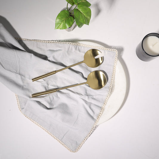 Premium Antique Brass Serving Spoon