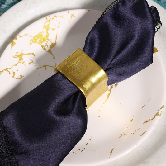 Rectangular Luxury Napkin Rings Set