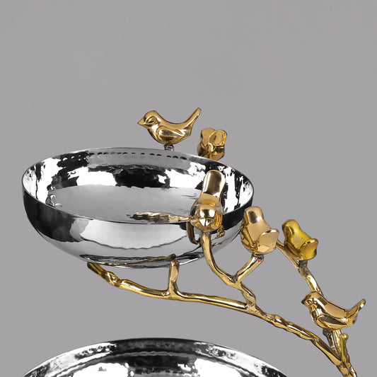 handcrafted brass bowl stand