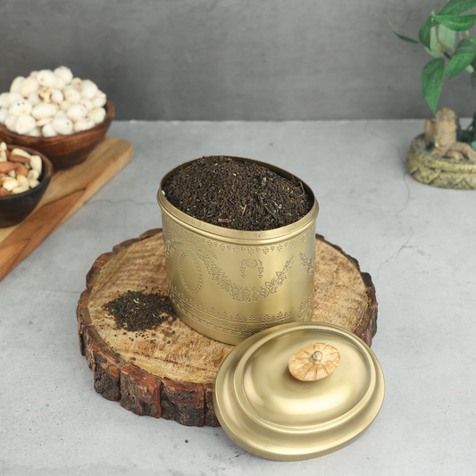 premium handcrafted brass storage box