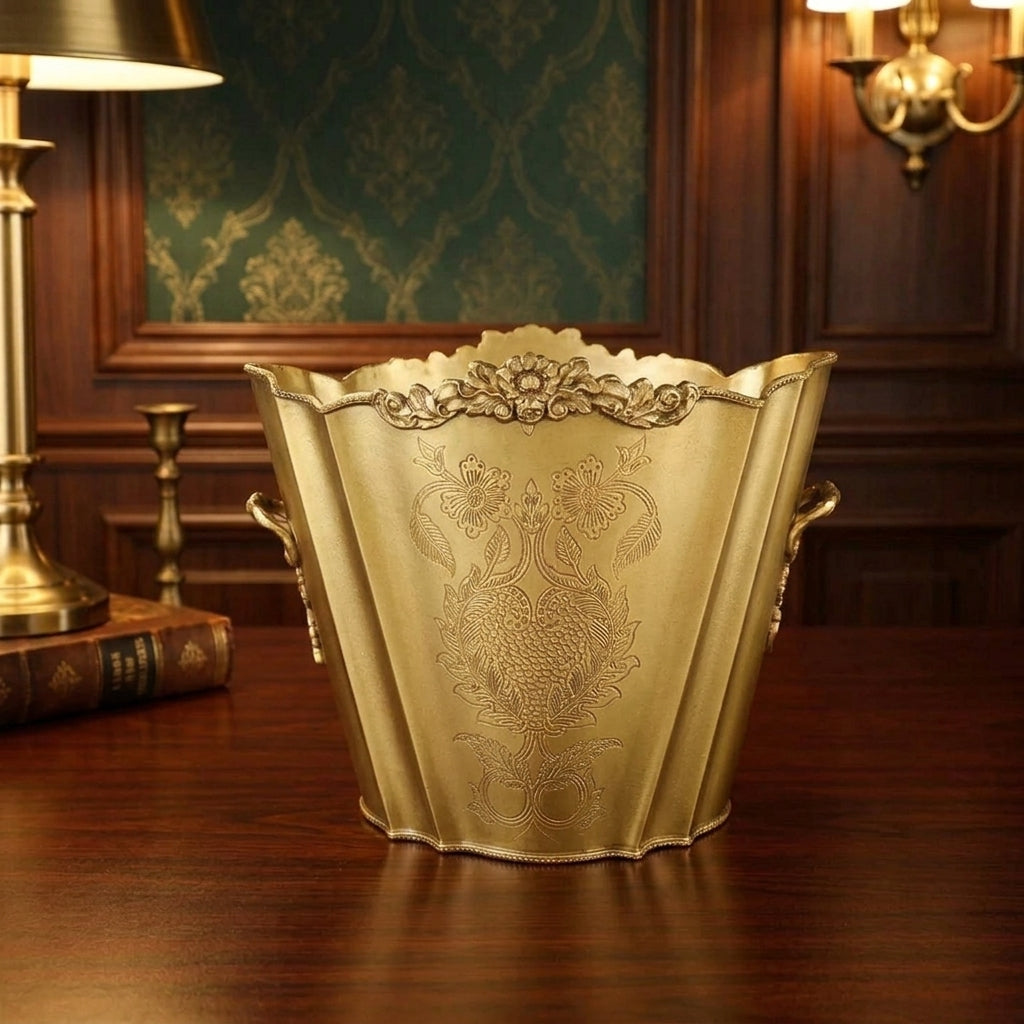 Elevate Your Entertaining Game Forever: This Luxury Handcrafted Vintage Brass Wine Cooler Bucket Is the Must-Have Bar Essential Every USA Host Needs
