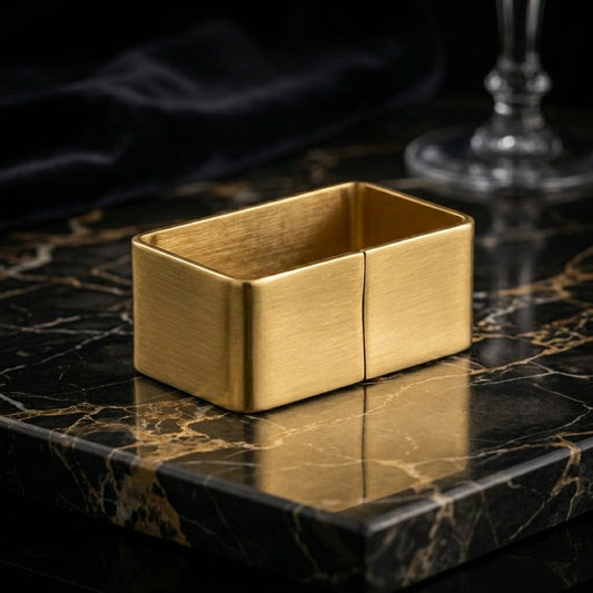 Add Instant Elegance to Every Meal: Why the Premium Brass Napkin Holder is the Must-Have Table Accessory for USA Homes
