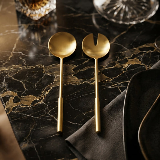 Elevate Your Dining Experience: Why the Handcrafted Brass Serving Utensils Are the Must-Have Luxury for Every USA Home