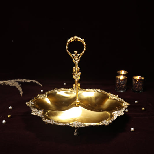 Buy Serving Trays & Dry Fruit Stands Online – Elegant Table Décor for Every Occasion