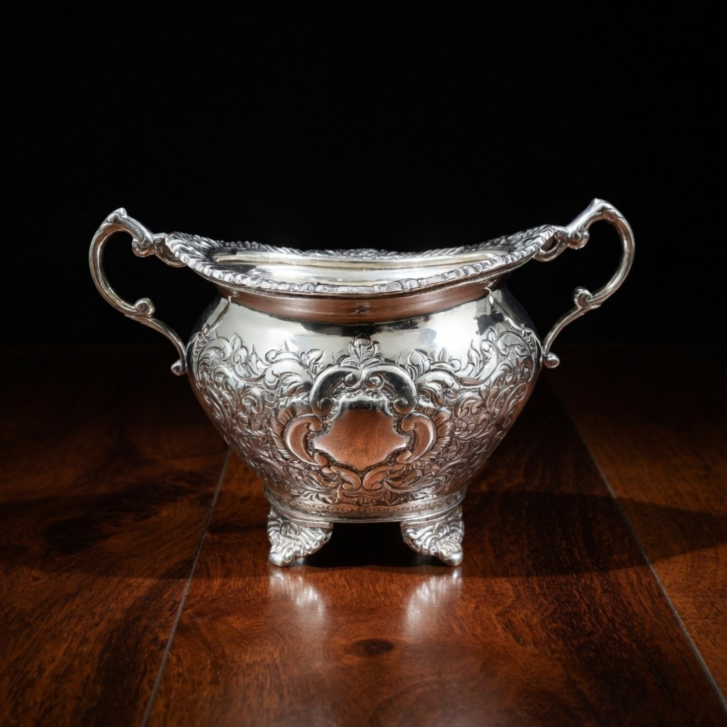 Regal Victorian Silver-Plated Tea & Coffee Set for Luxury Homes