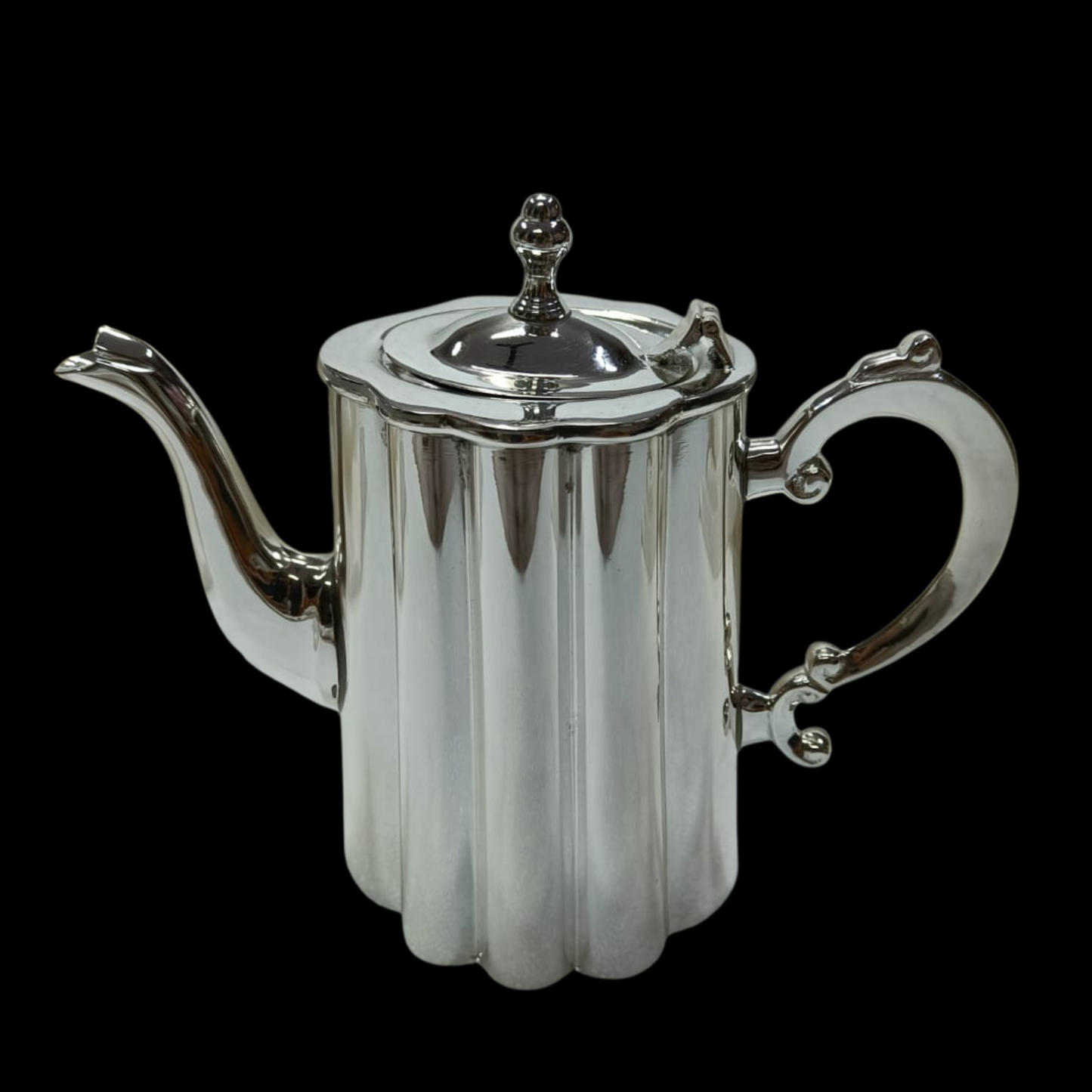 Royal English Silver Tea & Coffee Set – Victorian Inspired Silver Plated Serving Set for Luxury Home Décor & Premium Gifting