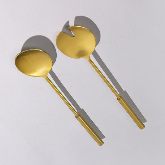 Handmade Brass Serving Utensils