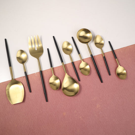 Premium Handcrafted Brass Cutlery Set