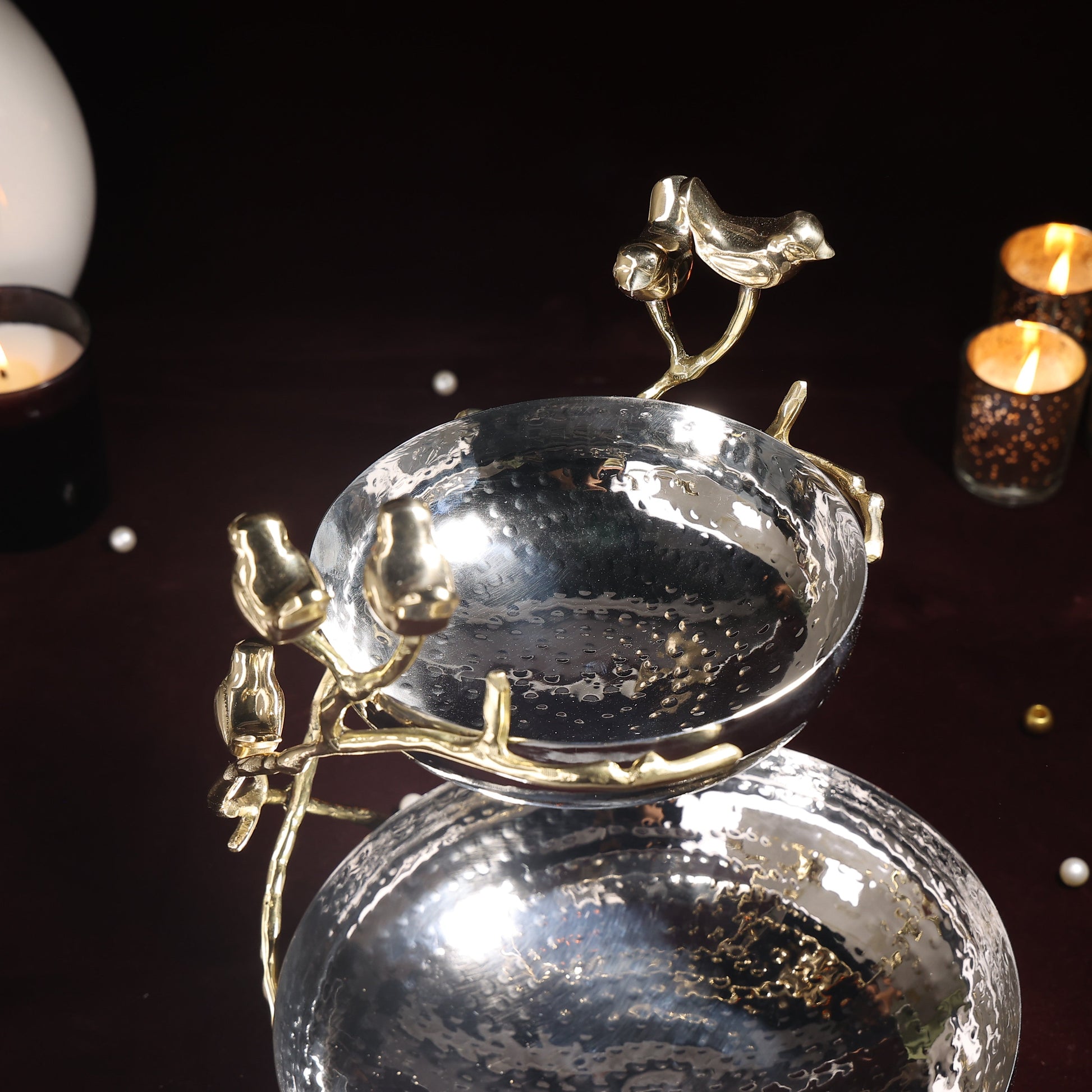  decorative brass bowl stand