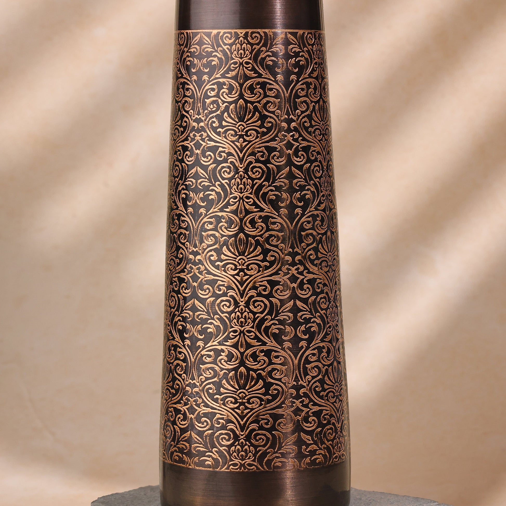 vintage copper water bottle set